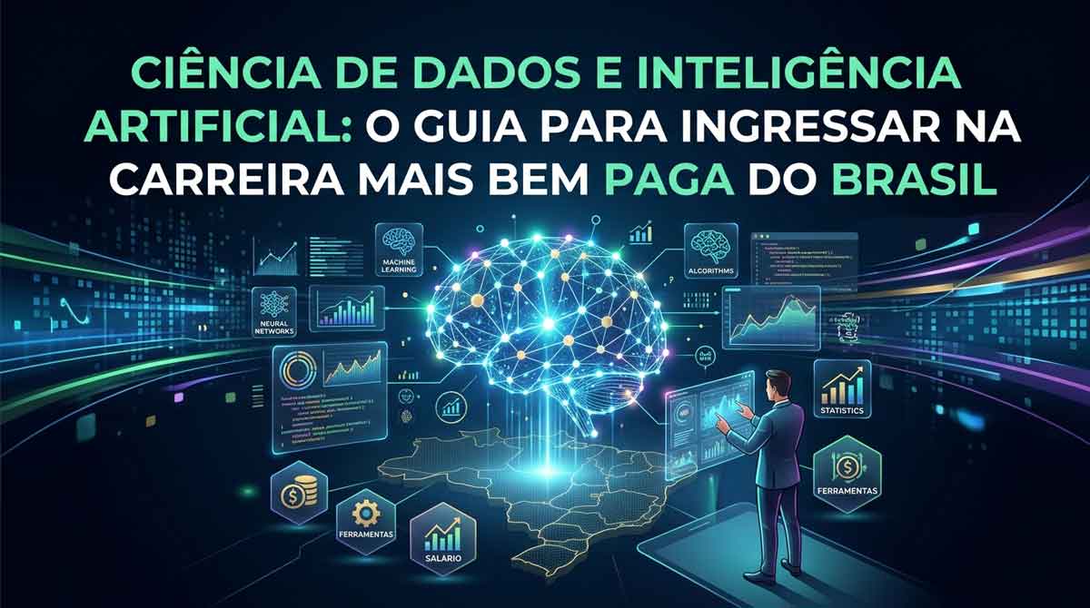 Ciência de dados e inteligência artificial — carreiras e salários em 2026