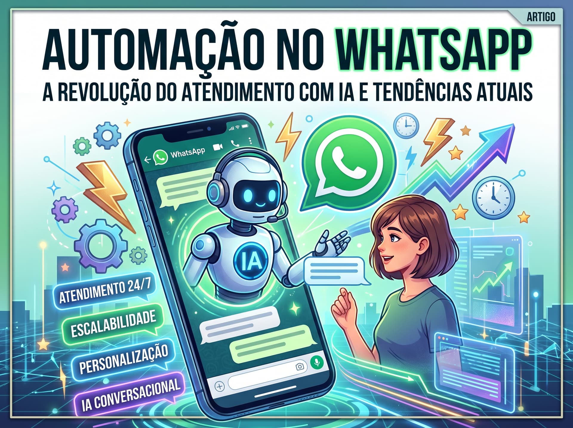 WhatsApp e IA em 2026: A Revolução da Automação Conversacional Hiper-Personalizada